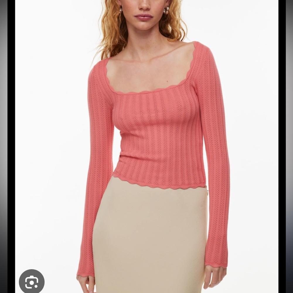 Aritzia Wilfred Parcel long sleeve knit